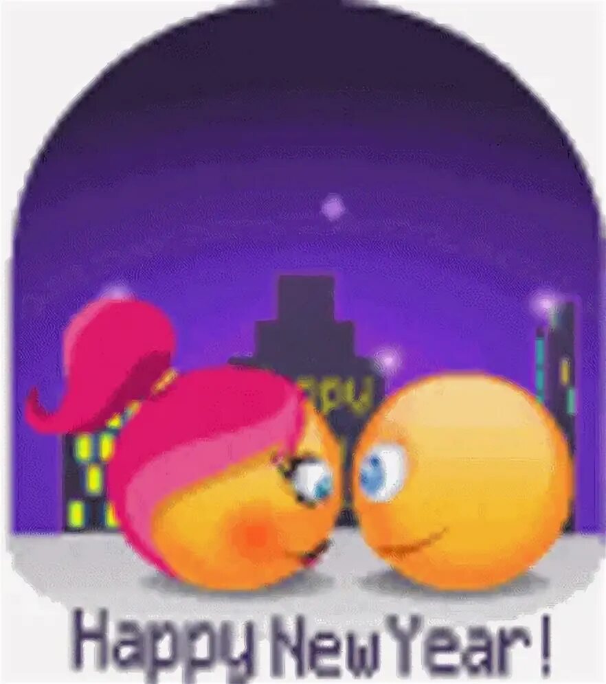 Te Quero Happy New Year GIF - Te Quero Happy New Year Kiss -