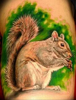 Photo tattoo Squirrel 04.02.2019 № 057 - idea for a squirrel