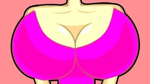 Animated clipart lady with boobs