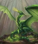 Лесной дракон - 53 фото - картинки и рисунки: скачать беспла