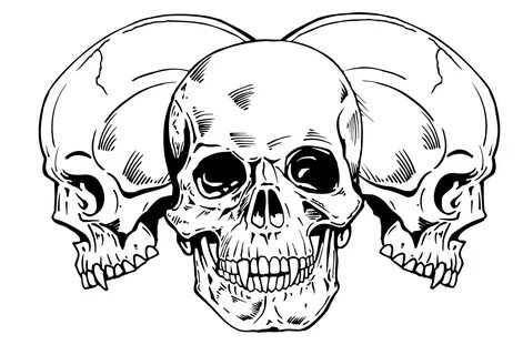 Pin by Tattoomaze on Ink Me Skull stencil, Skull tattoo desi
