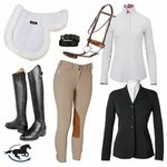 Luxury fashion & independent designers SSENSE Riding outfit,