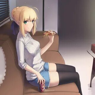 #1203677 Arturia Pendragon, sports bra, Saber, race cars, an