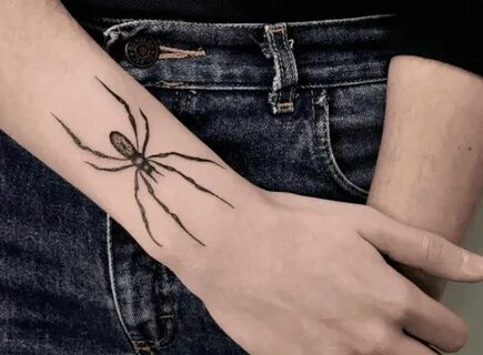 Spider Small wrist tattoos, Wrist tattoos, Tattoos