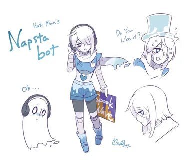 "oh yes. seems like a good time to think of Napstabot." by m