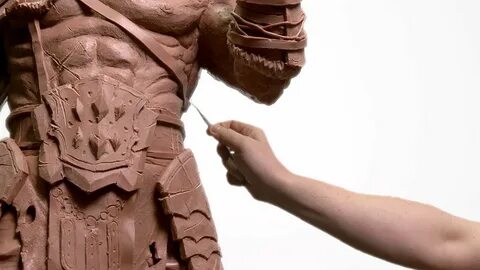 GIANT Monster Clay Sculpture!! *EPIC* - YouTube