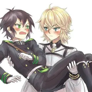 mika x yuu : Photo Mikaela hyakuya, Owari no seraph, Black c