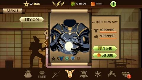 แ จ ก โ ป ร Shadow Fight 2 ล า ส ด! ป ล ด ล อ ก ท ก อ ย า ง 