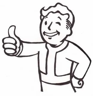 Go Back Gallery For Fallout Vault Boy Thumbs Up Fallout tatt