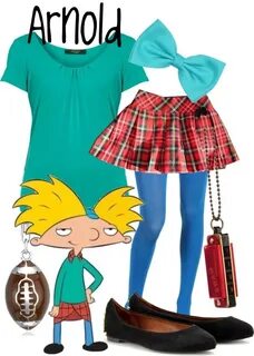 Arnold from Hey Arnold! Cartoon outfits, Cartoon costumes, H