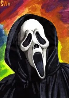 Ghostface by Scott Watson Horror artwork, Horror movie icons