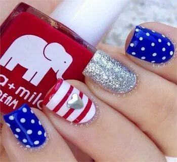 20 Memorial Day Nail Art For the Weekend 2018 - Fashonails F