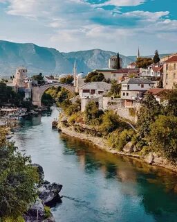 Mostar Bosnia Herzegovina Oost-europa, Fotografie, Europa