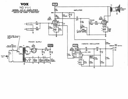 Free download vox ac4 v 1 1 schematic