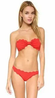 Marysia Swim Antibes Scallop Bikini Top Scallop bikini top, 