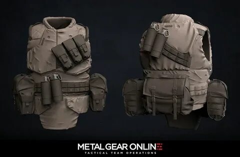 Metal Gear Online: Vests by John Gotch Sci-Fi 2D Metal gear 