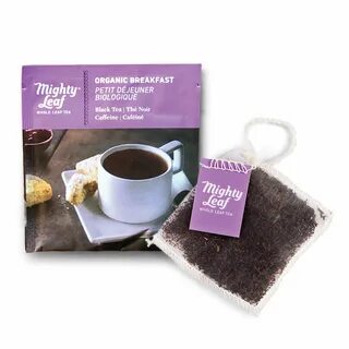 Mighty Leaf Tea Organic Breakfast Hand-Stiched Tea Bags, 15 