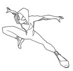 Free Spider-Man Into the Spider-Verse Coloring Pages Printab