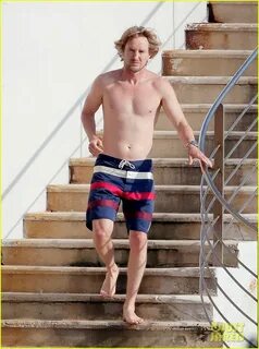 Full Sized Photo of owen wilson goes shirtless bares fit bod
