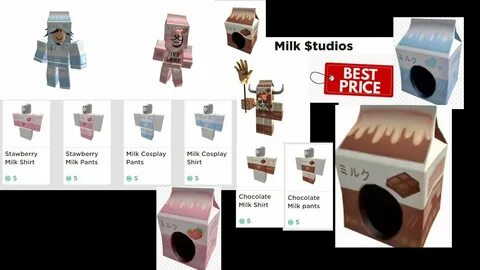 ROBLOX MILK HAT OUTFIT!! CHEAP - YouTube