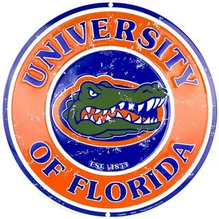 Download HD Florida Gators Circle Sign - Florida Gators Roun