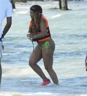 ASHANTI in Bikini at a Beach in Tulum 04/03/2021 - HawtCeleb