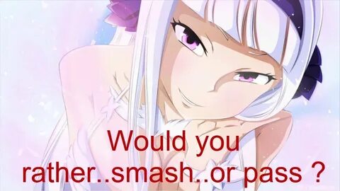 40+ Smash Or Pass Anime Characters