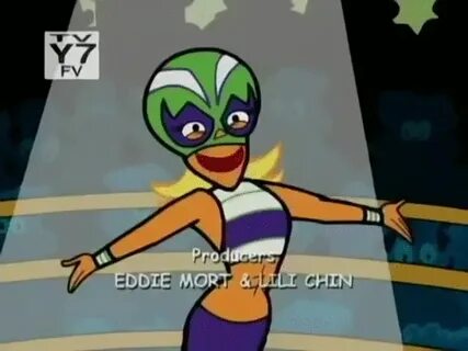 File:*Mucha Lucha! S02E12A - Buena Mom's double bicep flex.g