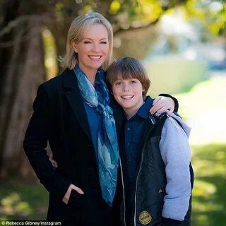 Rebecca Gibney uses her son's 11th birthday as a chance to b