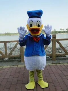 Купить Adult Donald Duck Mascot Costumes Free ShippingDonald