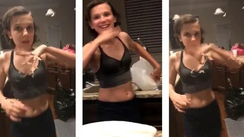 Millie bobby brown and the rotten milk Snapchat - YouTube