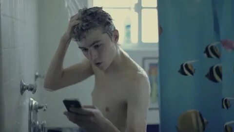 The Stars Come Out To Play: Miles Heizer - Shirtless in "The