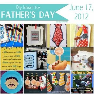 DIY Fathers Day ideas Father's day diy