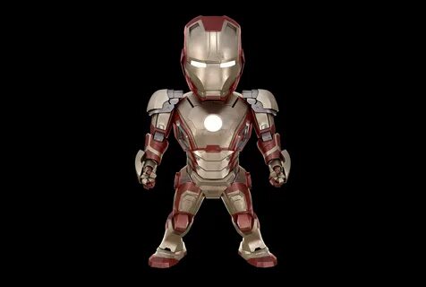 HAN JW - Mini Iron man Mk42 Marvel fan art