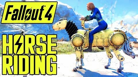 Fallout 4 - HORSE RIDING!!! - NEW VEHICLE MOD for Xbox & PC 