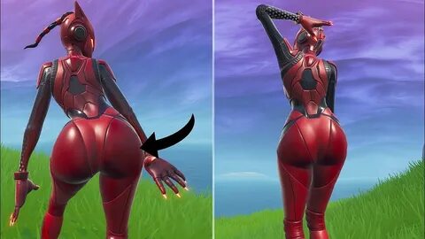 VERY HOT AND SEXY RED CATWOMAN SKIN "LYNX" (STAGE 3) (FORTNI