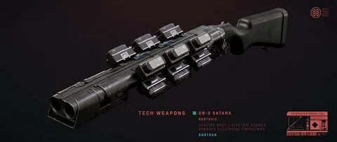 Andrew Gebert - Cyberpunk 2077 Tech Shotgun DB-2 SATARA FANA