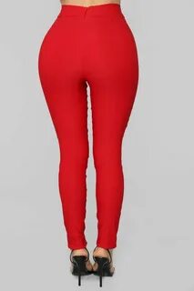 Knot Your Girl Pants - Red in 2020 Girls pants, Pants, Fashi