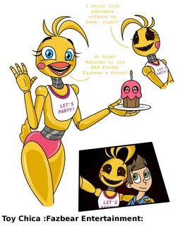 Toy Chica Doodles by CaptainBurrito on DeviantArt Five night