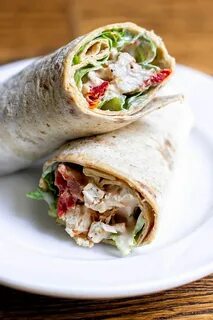 Sun-dried Tomato Chicken Salad Wraps Girl Gone Gourmet Chick