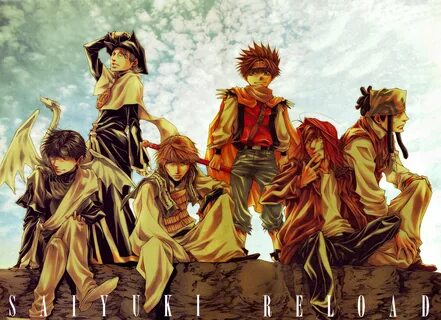 Saiyuki HD Wallpaper by Kazuya Minekura