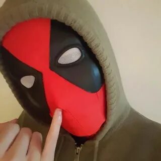 Купить Deadpool Mask Cosplay Costume Full Face Hood Superher