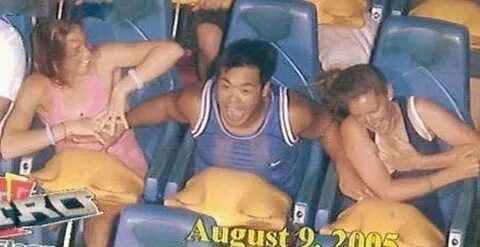 People Riding Roller Coasters (64 pics)