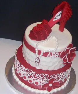 Delta Sigma Theta Happy Birthday Cake cakepins.com Delta sig
