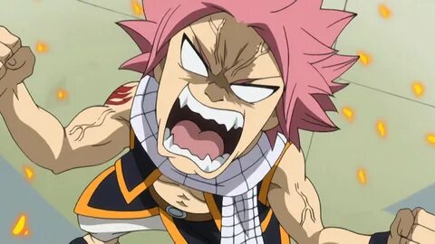 Fairy Tail - Natsu Dragneel - I'm all fired up now! (English
