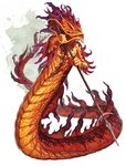 Саламандра Salamander / Бестиарий D&D 5 / Monster manual