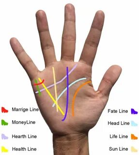 Pin by Daniel Beaupré on palsmistry Palm reading lines, Palm