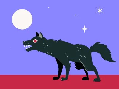 Dire Wolf Alpha by Anthony Tonev on Dribbble