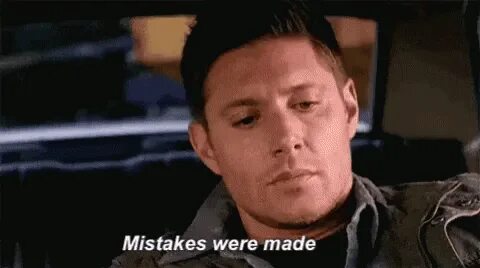 Mistakes Were Made Jensen Ackles GIF - Mistakes Were Made Je