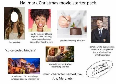 hallmark christmas movies starter pack Funny starter packs, 
